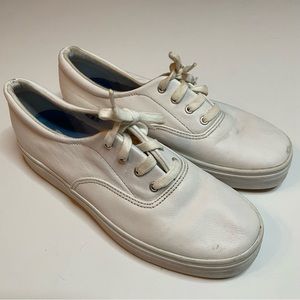 5 for $20 Keds Leather Lace Up Sneakers